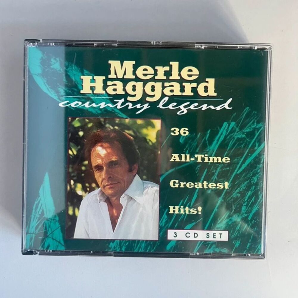 Merle Haggard Greatest Hits 3 CDs in Excellent Condition, Used